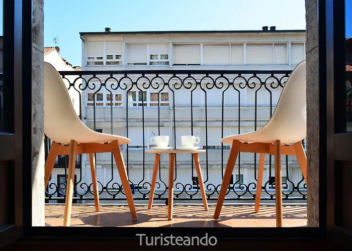 公寓 Llerandi 2c - Amplio Balcon En Edificio Historico Del Centro De 圣维森特-德拉巴尔克拉